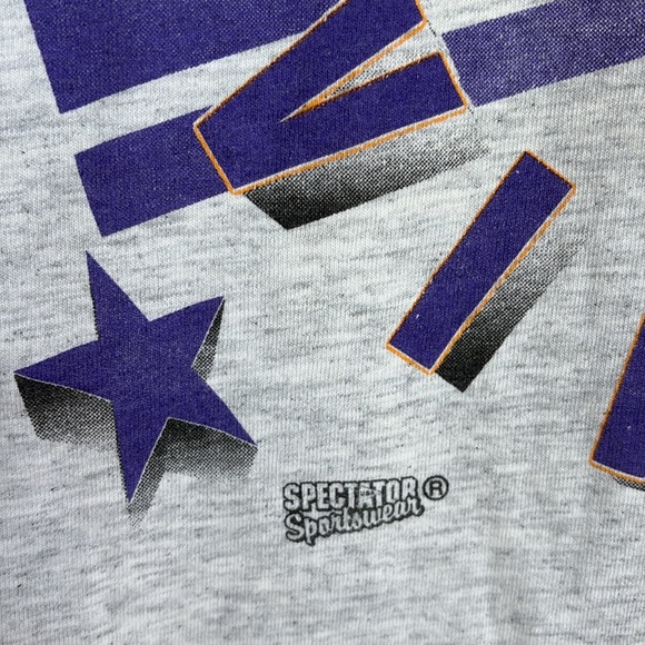 Vintage MN Vikings 90's T Shirt XL - Picture 6 of 7